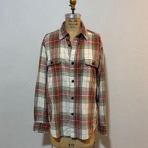 GNW Multicolor Plaid Casual Button-Down Shirt